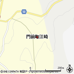 石川県輪島市門前町江崎周辺の地図