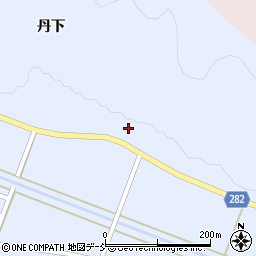 福島県岩瀬郡天栄村大里東丹下周辺の地図