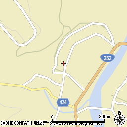 新潟県柏崎市高柳町岡田493周辺の地図