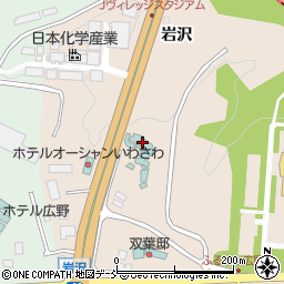旅館岩沢荘周辺の地図