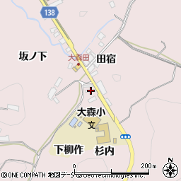 福島県須賀川市狸森杉内5周辺の地図