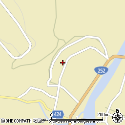 新潟県柏崎市高柳町岡田502周辺の地図