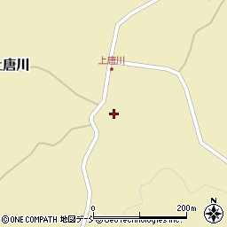 石川県鳳珠郡穴水町上唐川ホ周辺の地図