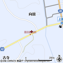 福島県石川郡平田村上蓬田三斗蒔周辺の地図