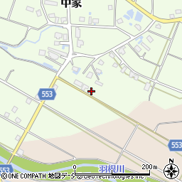 新潟県魚沼市中家1329周辺の地図