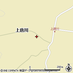 石川県鳳珠郡穴水町上唐川カ周辺の地図