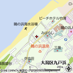 湯元館新宅周辺の地図