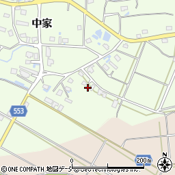 新潟県魚沼市中家1264周辺の地図