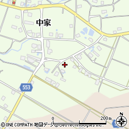 新潟県魚沼市中家1261周辺の地図