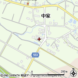 新潟県魚沼市中家1247周辺の地図