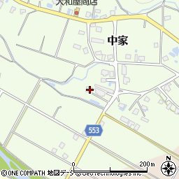 新潟県魚沼市中家1242-1周辺の地図