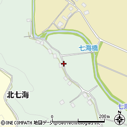 石川県鳳珠郡穴水町北七海チ周辺の地図