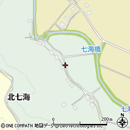 石川県穴水町（鳳珠郡）北七海（チ）周辺の地図