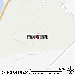 〒927-2344 石川県輪島市門前町腰細の地図