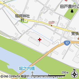 平田バルブ工業株式会社　新潟事業所周辺の地図