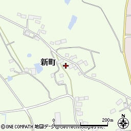 福島県岩瀬郡鏡石町新町周辺の地図
