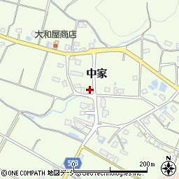 新潟県魚沼市中家1080周辺の地図