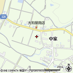 新潟県魚沼市中家1110周辺の地図