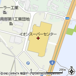 イオンスーパーセンター鏡石店周辺の地図