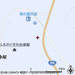 福島県岩瀬郡天栄村大里天房周辺の地図