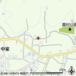 新潟県魚沼市中家1021-2周辺の地図