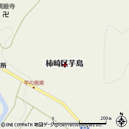 新潟県上越市柿崎区芋島周辺の地図