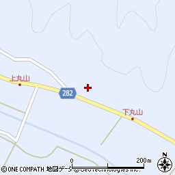 福島県岩瀬郡天栄村大里丸山周辺の地図