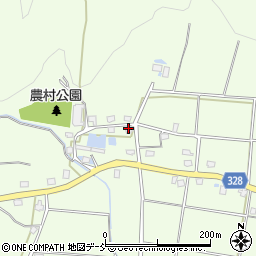 新潟県魚沼市中家589周辺の地図
