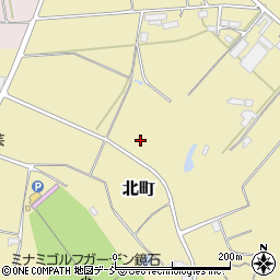 福島県鏡石町（岩瀬郡）北町周辺の地図