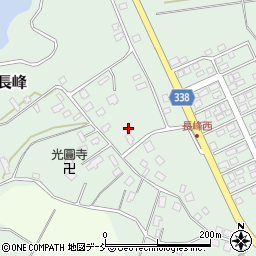 新潟県上越市吉川区長峰周辺の地図