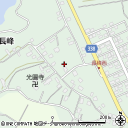 新潟県上越市吉川区長峰周辺の地図