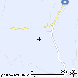 福島県岩瀬郡天栄村大里若林周辺の地図