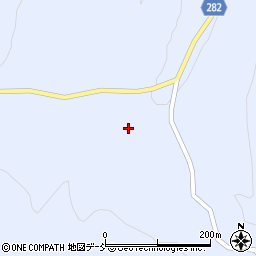 福島県天栄村（岩瀬郡）大里（若林）周辺の地図