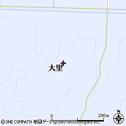 福島県岩瀬郡天栄村大里胡桃立周辺の地図