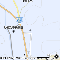 福島県石川郡平田村上蓬田山田周辺の地図