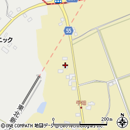 福島県岩瀬郡天栄村高林苧畑周辺の地図