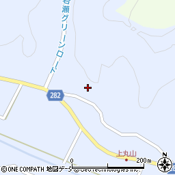 福島県岩瀬郡天栄村大里経檀周辺の地図