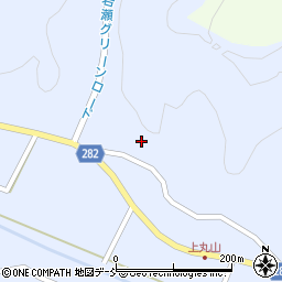 福島県天栄村（岩瀬郡）大里（経檀）周辺の地図