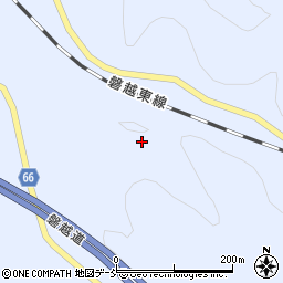 福島県田村郡小野町夏井橋本周辺の地図