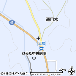 蓬田自動車整備工場周辺の地図