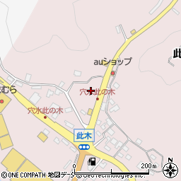 石川県鳳珠郡穴水町此木周辺の地図