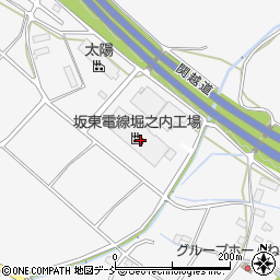 坂東電線株式会社堀之内工場周辺の地図