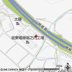 株式会社三沢電線　新潟工場周辺の地図