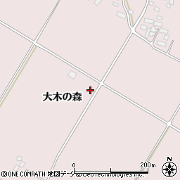 福島県岩瀬郡天栄村白子大木の森周辺の地図