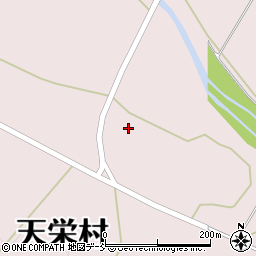 福島県天栄村（岩瀬郡）白子（牛蛭）周辺の地図