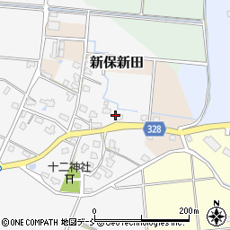 新潟県魚沼市新保2周辺の地図