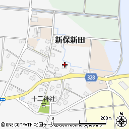 新潟県魚沼市新保5周辺の地図