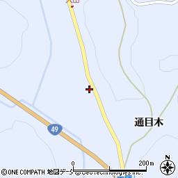 福島県石川郡平田村上蓬田石花周辺の地図