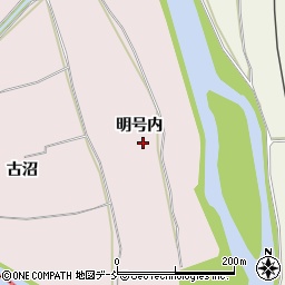 福島県須賀川市前田川明号内周辺の地図