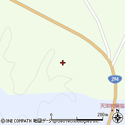 福島県天栄村（岩瀬郡）下松本（舘ノ口）周辺の地図